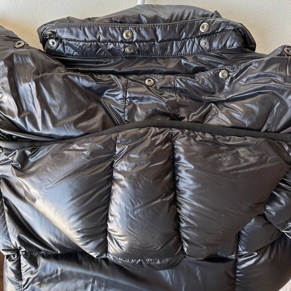Moncler Fourmine Hooded Down Jacket Black - Picture 6 of 9